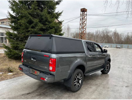 Кунг JAC T8 Pro (алюминий Premium Black) 2 мм.